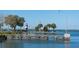 Scenic waterfront view with lighthouse and dock at 501 W Old Us Highway 441 # C201, Mount Dora, FL 32757