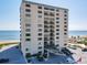 Oceanfront condo building with parking and ocean view at 1513 Ocean Shore Blvd # 9E, Ormond Beach, FL 32176