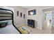 bedroom with bunk beds, Star Wars decor, and rug at 165 Captain Hook Way, Davenport, FL 33837