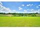 Spacious grassy backyard with a pond view at 1278 Tagliamento Ln, Haines City, FL 33844