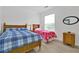 Bedroom with twin and full-size beds, nightstand and window at 1375 Tuscana Ln # 1308, Davenport, FL 33896