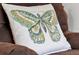 Close up of a throw pillow with butterfly design at 1375 Tuscana Ln # 1308, Davenport, FL 33896