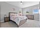 Bright bedroom featuring a comfortable bed and ample closet space at 1317 Spring Lake Ter, Ocoee, FL 34761