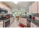 Spacious kitchen with ample counter space and an eat-in area at 9656 Sw 93Rd Loop, Ocala, FL 34481