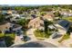 Aerial view of the house and surrounding neighborhood at 2570 Amaya Ter, Lake Mary, FL 32746