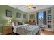 Bedroom with a ceiling fan and a dresser at 2570 Amaya Ter, Lake Mary, FL 32746