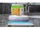 Hotel-style toiletries neatly arranged on a bathroom counter at 4803 Brier Rose Ln, Kissimmee, FL 34746