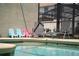 Private pool with chairs and lounge chairs at 4803 Brier Rose Ln, Kissimmee, FL 34746