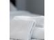 Neatly folded white towels on a bed at 4803 Brier Rose Ln, Kissimmee, FL 34746