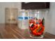 Glass candy dish filled with assorted chocolate candies at 4803 Brier Rose Ln, Kissimmee, FL 34746