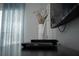 TV with remote controls and vase with dried flowers at 4803 Brier Rose Ln, Kissimmee, FL 34746