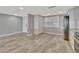 Modern kitchen with white cabinets and stainless steel appliances at 645 Marina Point Dr # 6450, Daytona Beach, FL 32114