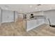 Modern kitchen with granite countertops and stainless steel appliances at 645 Marina Point Dr # 6450, Daytona Beach, FL 32114