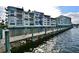 Wooden walkway leading to private boat slips at 645 Marina Point Dr # 6450, Daytona Beach, FL 32114