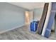 Spacious bedroom with tile floors and doors leading to other rooms at 645 Marina Point Dr # 6450, Daytona Beach, FL 32114
