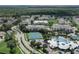 Aerial view of community, showing building layout and amenities at 2302 Silver Palm Dr # 301, Kissimmee, FL 34747