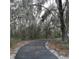 Paved trail winds through trees draped in Spanish moss at 34939 Learn Rd, Leesburg, FL 34788