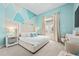Spacious bedroom with a large bed, and plenty of natural light at 7487 Gathering Dr, Reunion, FL 34747