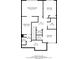 Two-story floor plan featuring primary bedroom with ensuite bath at 8405 Riverdale Ln, Davenport, FL 33896