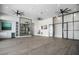 Spacious fitness studio with mirrored wall and hardwood floors at 4018 Grande Brick Loop # 10, Orlando, FL 32837