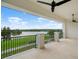 Large balcony with golf course and lake views at 4018 Grande Brick Loop # 10, Orlando, FL 32837