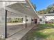 Covered carport offering parking and protection from the elements at 5715 Se 109Th St, Belleview, FL 34420