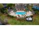 Resort-style pool with playground nearby at 2433 Caravelle Cir, Kissimmee, FL 34746