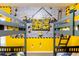' bedroom with bunk beds and a Minion mural at 2433 Caravelle Cir, Kissimmee, FL 34746