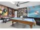 Game room featuring a pool table and air hockey at 8911 Stinger Dr, Champions Gate, FL 33896