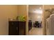 Laundry room with access to dining area at 1080 Condor Dr, Haines City, FL 33844