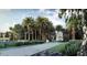 Gated community entrance with lush landscaping at 4162 Grande Brick Loop # 27, Orlando, FL 32837