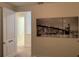 Bedroom with New York City-themed wall art at 7405 Marker Ave, Kissimmee, FL 34747