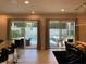 View of the pool from the dining area at 7405 Marker Ave, Kissimmee, FL 34747