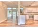 Modern kitchen with stainless steel appliances and an open floor plan at 28 Golf Villa Dr, Port Orange, FL 32128