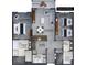 Two-bedroom, two-bathroom floor plan with balcony at 14501 Grove Resort Ave # 2740, Winter Garden, FL 34787