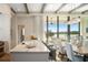 Gourmet kitchen with island, stainless steel appliances, and breakfast bar at 4174 Grande Brick Loop # 25, Orlando, FL 32837