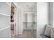 Large walk-in closet with ample storage space and natural light at 4163 Grande Brick Loop # 19, Orlando, FL 32837