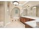 Elegant Primary bathroom with double vanity and soaking tub at 6443 Cartmel Ln, Windermere, FL 34786