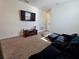 Large loft with a TV, sectional sofa, and plenty of space at 728 Costa Ln, Debary, FL 32713