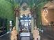 Elegant lobby with seating area, modern lighting, and unique decor at 3062 Rockefeller Way, Kissimmee, FL 34747