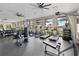 Modern gym featuring treadmills and weight machines at 6115 High Seas Dr, Orlando, FL 32821