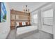 Modern bedroom with a king-size bed and stylish decor at 6115 High Seas Dr, Orlando, FL 32821