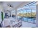 Relaxing pool and patio area with seating and covered lanai at 6115 High Seas Dr, Orlando, FL 32821