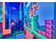 Gaming area with computer station and Mario themed decor at 6115 High Seas Dr, Orlando, FL 32821