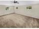 Spacious bedroom with carpet and ceiling fan at 326 Banyan Dr, Maitland, FL 32751