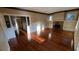 Bright living room featuring hardwood floors and a fireplace at 120 S Thornton Ave, Orlando, FL 32801