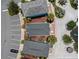 Aerial view of the house and surrounding community at 3054 Pirate Way, Kissimmee, FL 34747