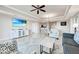 Relaxing living room with large TV and ample seating at 7593 Gathering Dr # 505, Reunion, FL 34747