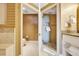 Bathroom features a walk-in shower and a toilet at 7593 Gathering Dr # 505, Reunion, FL 34747