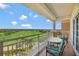 Enjoy scenic golf course views from this balcony at 7593 Gathering Dr # 505, Reunion, FL 34747